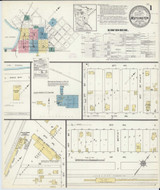 Worthington Minnesota 1913 - Fire Insurance Index - Old Map Reprint