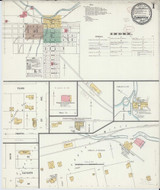 Zumbrota Minnesota 1899 - Fire Insurance Index - Old Map Reprint