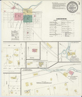 Zumbrota Minnesota 1910 - Fire Insurance Index - Old Map Reprint