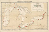 Lower Great Lakes 1848 Lighthouses Custom - USA Regional 7