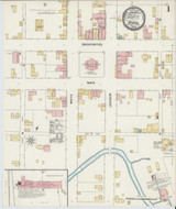 Athens Tennessee 1892 - Fire Insurance Index - Old Map Reprint