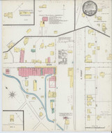 Bells Depot Tennessee 1892 - Fire Insurance Index - Old Map Reprint