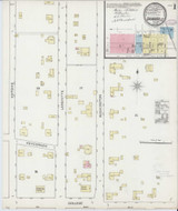 Brownsville Tennessee 1887 - Fire Insurance Index - Old Map Reprint