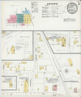 Brownsville Tennessee 1896 - Fire Insurance Index - Old Map Reprint