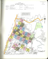 Chattanooga Tennessee 1955 V5 - Fire Insurance Index - Old Map Reprint