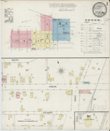 Cleveland Tennessee 1887 - Fire Insurance Index - Old Map Reprint