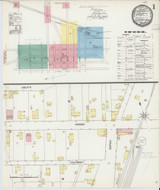 Cleveland Tennessee 1892 - Fire Insurance Index - Old Map Reprint