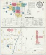 Cleveland Tennessee 1907 - Fire Insurance Index - Old Map Reprint