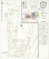 Clinton Tennessee 1940 - Fire Insurance Index - Old Map Reprint