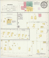 Collierville Tennessee 1907 - Fire Insurance Index - Old Map Reprint