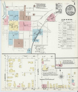 Columbia Tennessee 1891 - Fire Insurance Index - Old Map Reprint