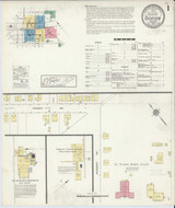 Dickson Tennessee 1913 - Fire Insurance Index - Old Map Reprint