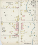 Greeneville Tennessee 1887 - Fire Insurance Index - Old Map Reprint