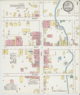Greeneville Tennessee 1892 - Fire Insurance Index - Old Map Reprint