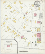 Henderson Tennessee 1902 - Fire Insurance Index - Old Map Reprint