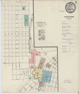 Johnson City Tennessee 1891 - Fire Insurance Index - Old Map Reprint
