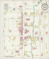 Jonesboro Tennessee 1907 - Fire Insurance Index - Old Map Reprint