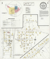 Kenton Tennessee 1927 - Fire Insurance Index - Old Map Reprint