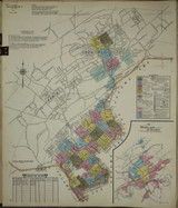 Knoxville Tennessee 1951 V1A - Fire Insurance Index - Old Map Reprint