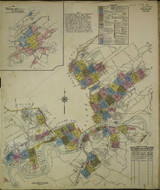 Knoxville Tennessee 1951 V2 - Fire Insurance Index - Old Map Reprint