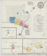 Lenoir City Tennessee 1911 - Fire Insurance Index - Old Map Reprint