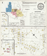 Lexington Tennessee 1926 - Fire Insurance Index - Old Map Reprint