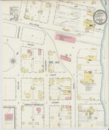 Loudon Tennessee 1894 - Fire Insurance Index - Old Map Reprint