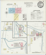 Mcminnville Tennessee 1891 - Fire Insurance Index - Old Map Reprint