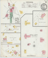 Maryville Tennessee 1900 - Fire Insurance Index - Old Map Reprint