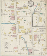 Morristown Tennessee 1887 - Fire Insurance Index - Old Map Reprint