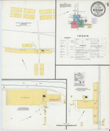 Mount Pleasant Tennessee 1905 - Fire Insurance Index - Old Map Reprint