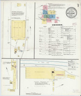 Mount Pleasant Tennessee 1910 - Fire Insurance Index - Old Map Reprint