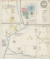 Murfreesboro Tennessee 1887 - Fire Insurance Index - Old Map Reprint