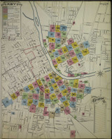 Nashville Tennessee 1897 V2 - Fire Insurance Index - Old Map Reprint