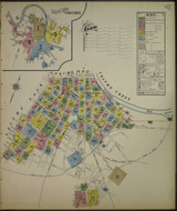 Nashville Tennessee 1914 V2 - Fire Insurance Index - Old Map Reprint