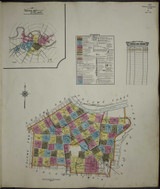 Nashville Tennessee 1951 V2 - Fire Insurance Index - Old Map Reprint