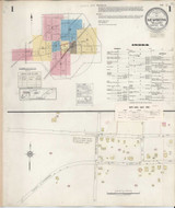 Newbern Tennessee 1940 - Fire Insurance Index - Old Map Reprint