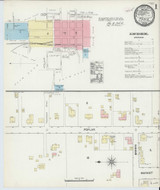 Paris Tennessee 1891 - Fire Insurance Index - Old Map Reprint