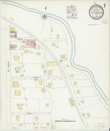 Petersburgh Tennessee 1907 - Fire Insurance Index - Old Map Reprint