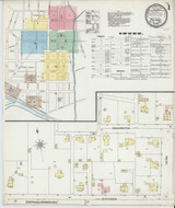 Pulaski Tennessee 1895 - Fire Insurance Index - Old Map Reprint