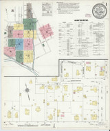 Pulaski Tennessee 1910 - Fire Insurance Index - Old Map Reprint