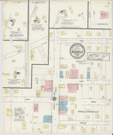 Ridgely Tennessee 1914 - Fire Insurance Index - Old Map Reprint