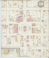 Somerville Tennessee 1893 - Fire Insurance Index - Old Map Reprint