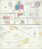 Springfield Tennessee 1908 - Fire Insurance Index - Old Map Reprint