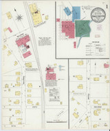 Sweetwater Tennessee 1907 - Fire Insurance Index - Old Map Reprint