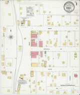 Trimble Tennessee 1905 - Fire Insurance Index - Old Map Reprint