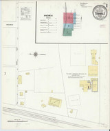 Trimble Tennessee 1909 - Fire Insurance Index - Old Map Reprint
