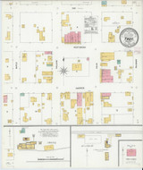 Troy Tennessee 1905 - Fire Insurance Index - Old Map Reprint