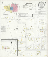 Troy Tennessee 1930 - Fire Insurance Index - Old Map Reprint