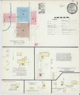 Tullahoma Tennessee 1891 - Fire Insurance Index - Old Map Reprint